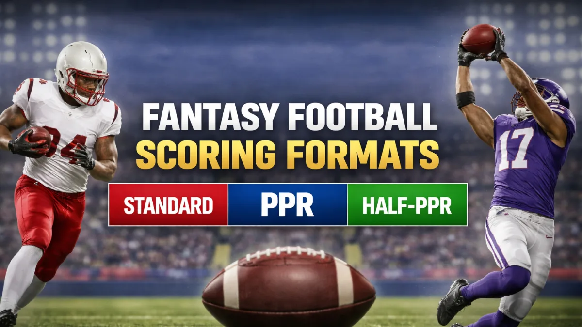 Fantasy Football Scoring Formats Player Rankings